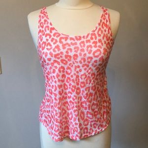 Neon Cheetah tank top